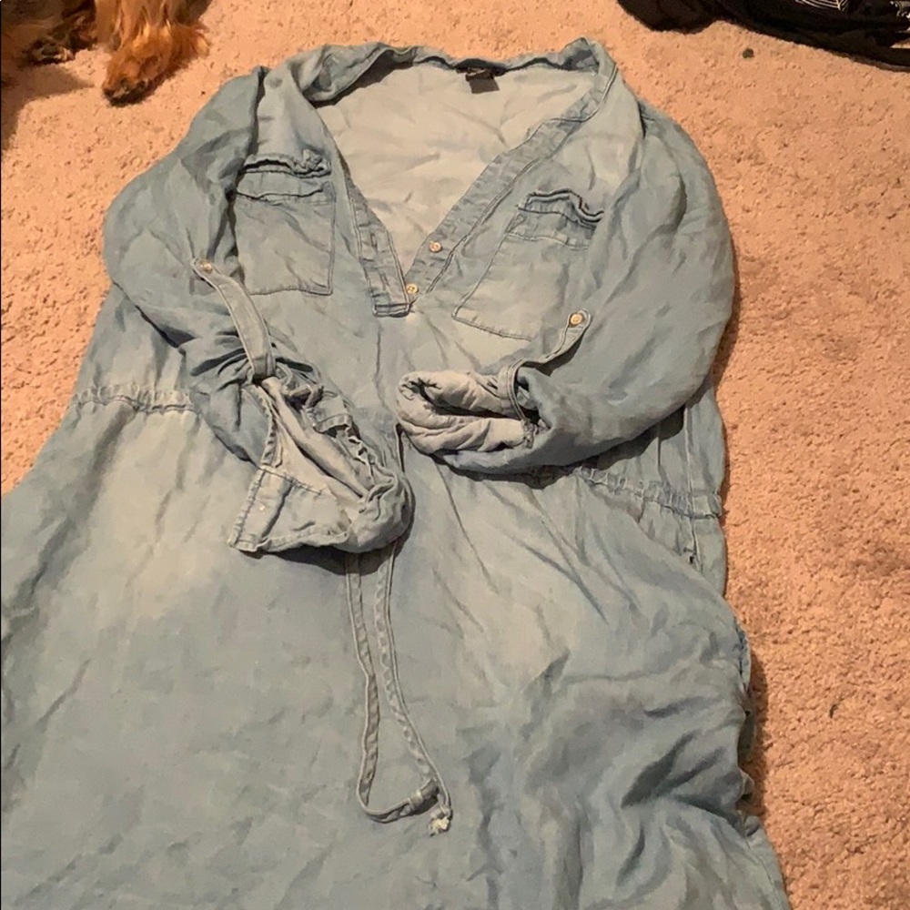 Denim tunic
